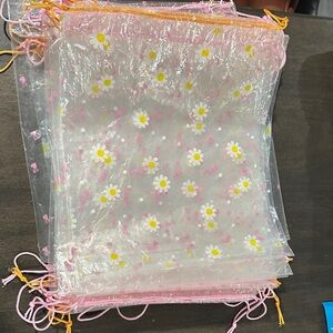 Clear dust bags for shoes